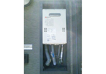 ガス給湯器交換工事　静岡県御殿場市　GQ-1639WS
