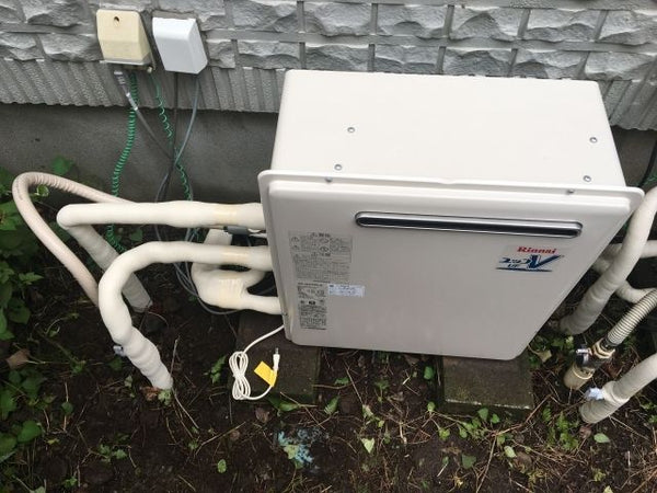 ガス給湯器交換工事　神奈川県伊勢原市　RUF-A2400SAG-A-set-13A