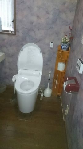 トイレ交換工事　東京都三鷹市　XCH3013RWS