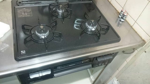 ビルトインガスコンロ交換工事　東京都目黒区　N3GQ2RWTQ1-13A