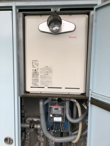ガス給湯器交換工事　滋賀県大津市　RUF-A2005SAT-A-set-13A - After