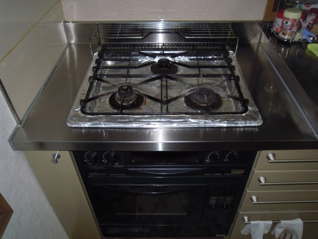 ガスコンロ交換工事　宮城県仙台市太白区　RHS31W15G8R3-STW-13A - Before