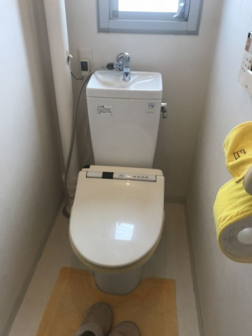 トイレ交換工事　神奈川県横浜市栄区　XCH1401ZWS - Before