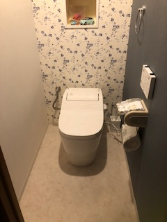 トイレ交換工事　静岡県浜松市南区　XCH1401WS - After