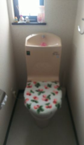 トイレ交換工事　神奈川県横浜市青葉区　TCF4713AK-NW1 - Before