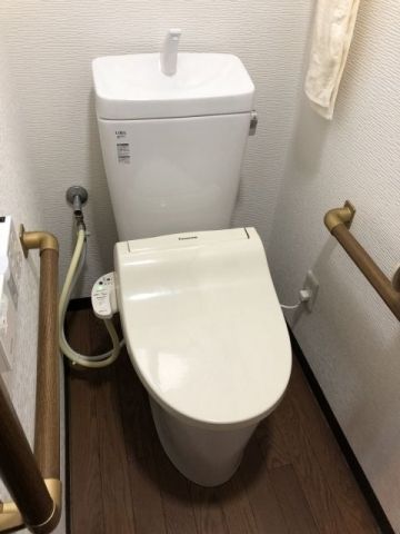 トイレ交換工事　兵庫県神戸市長田区　BC-ZA10H-DT-ZA180H-BW1