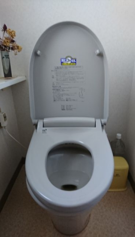 トイレ交換工事　茨城県小美玉市　XCH1401WS - Before