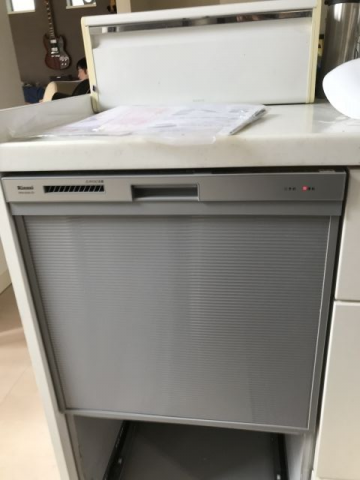ビルトイン食洗機交換工事　東京都国分寺市　RKW-404A-SV