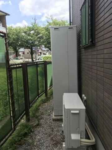 エコキュート交換工事　東京都町田市　EQN46TFV-set