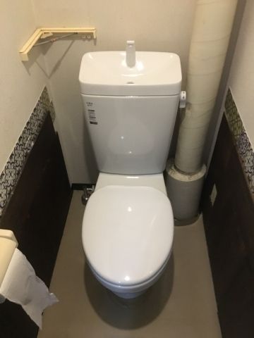 トイレ交換工事　千葉県柏市　BC-110PTU+DT-5800BL-BW1 - After