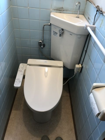 トイレ交換工事　神奈川県横浜市鶴見区　TCF2221E-SC1 - After