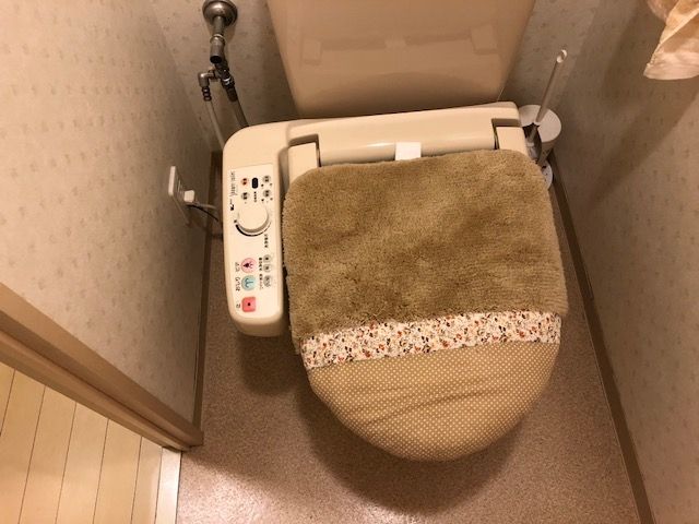 トイレ交換工事　愛知県春日井市　XCH1401WS - Before