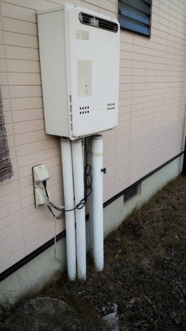 給湯器交換工事（ガス配管交換共）　広島県山県郡北広島町　GT-2450SAWX-2BL-set - Before
