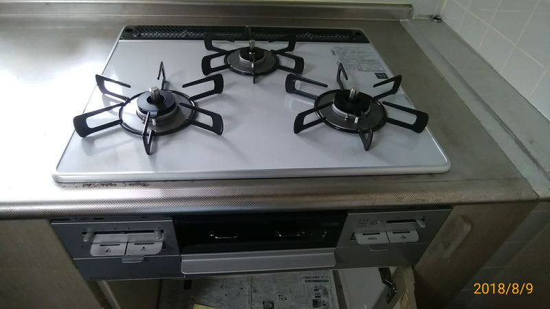 ビルトインガスコンロ交換工事　新潟県新潟市西区　RS31W20K12D-VW-13A - After