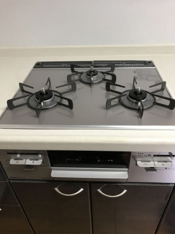 ガスコンロ交換工事　東京都町田市　RS31W20A30DG-VW-13A - After