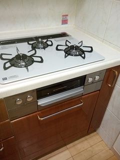 ビルトインガスコンロ交換工事　東京都文京区　PD-810WV-60CV-13A - After