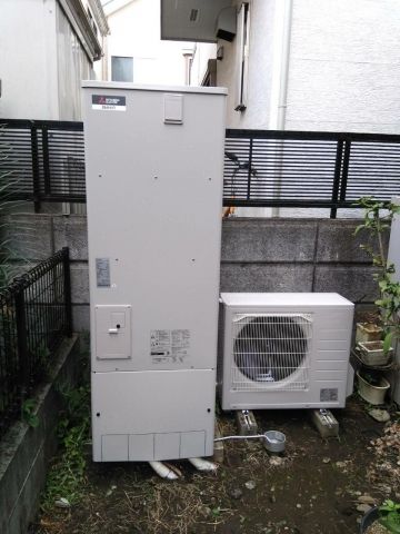 エコキュート交換工事　東京都青梅市　SRT-W374-set