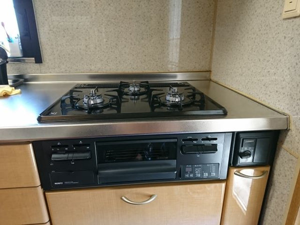 ビルトインガスコンロ交換工事　千葉県長生郡白子町　N3GQ2RWTQ1-13A