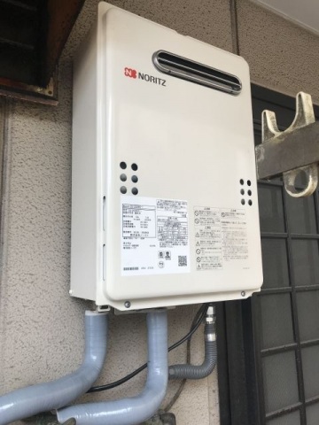ガス給湯器交換工事　大阪府大阪市此花区　GQ-2039WS-set-13A