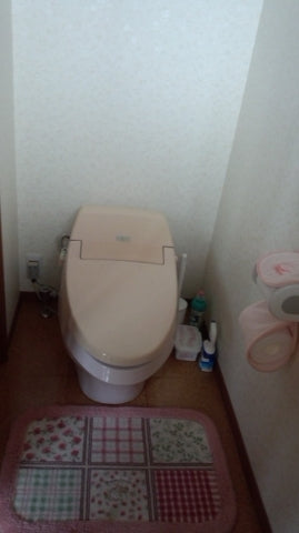 トイレ交換工事/止水栓交換え　福岡県福岡市西区　CES9787F - Before