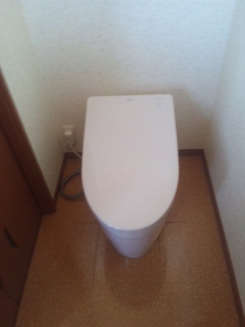 トイレ交換工事/止水栓交換え　福岡県福岡市西区　CES9787F - After