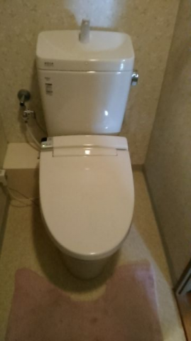 トイレ交換工事　静岡県静岡市葵区　YBC-ZA10PM-YDT-ZA180PM-BN8 - After