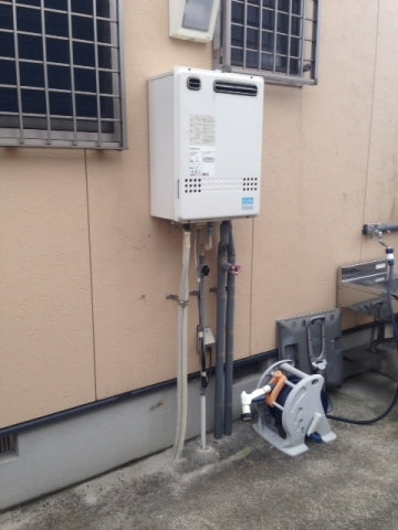 給湯器取・ガス配管替工事　香川県高松市　GT-C2052SAWX2set-LPG - Before