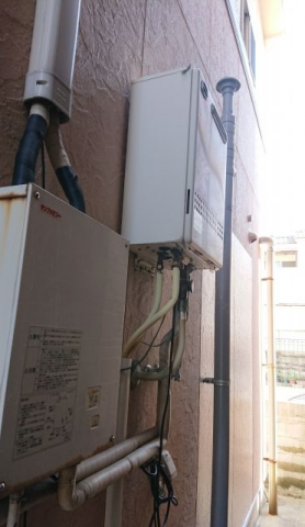 ガス給湯器交換工事　大阪府堺市中区　GT-2060SAWX-BL-set-13A - Before