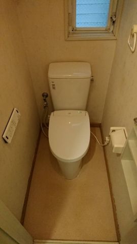 トイレ交換工事　神奈川県川崎市高津区　CW-EA21-BW1