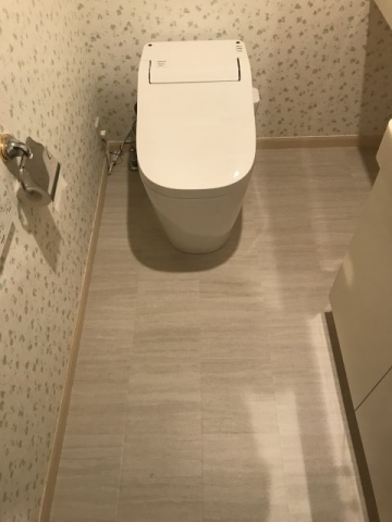 トイレ交換工事　神奈川県横浜市緑区　XCH1401WS - After