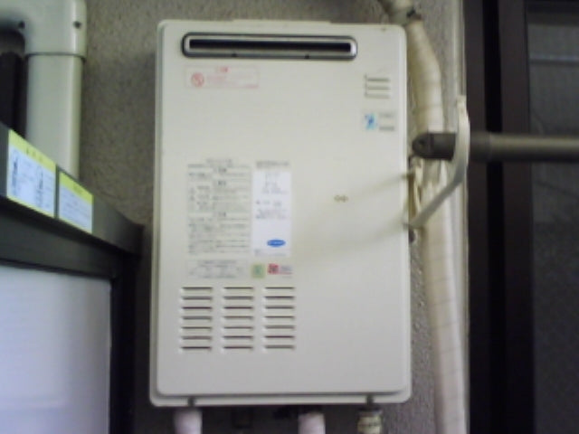 給湯器・ガス配管交換工事（4台）　東京都目黒区　GQ-1639WS-set - Before