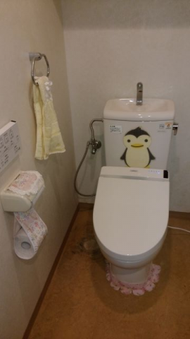 便座交換工事　千葉県市川市　TCF6542AM-SC1