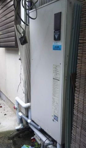 電気温水器交換工事　広島県広島市安芸区　SRG-306E - Before