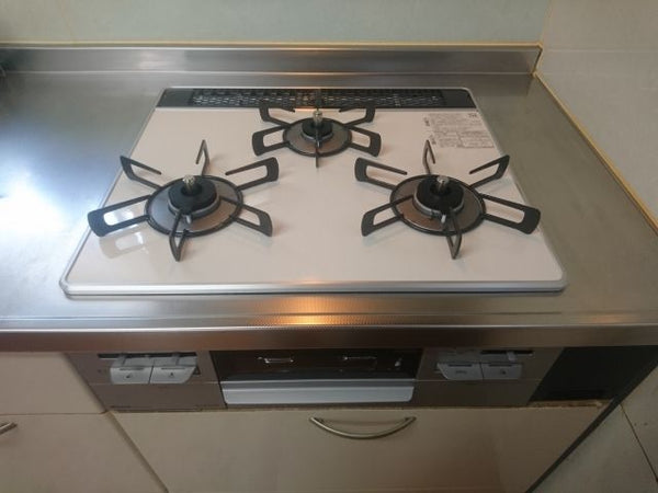 ビルトインガスコンロ交換工事　東京都荒川区　RS31W27P15DGVW-13A