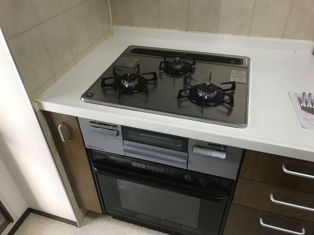ビルトインガスコンロ交換工事　神奈川県川崎市川崎区　N3WQ6RWASKSIE 13A - After