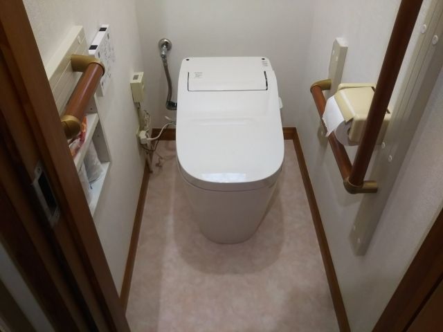 トイレ交換工事　埼玉県幸手市　XCH1401RWS - After