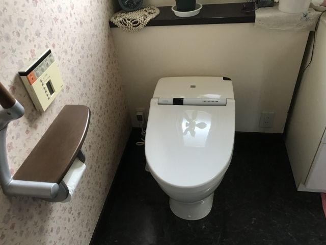 トイレ交換工事　茨城県常陸大宮市　CES9565F-SC1 - Before