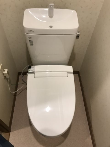 トイレ交換工事　東京都八王子市　YBC-ZA10PM-YDT-ZA180PM-BW1