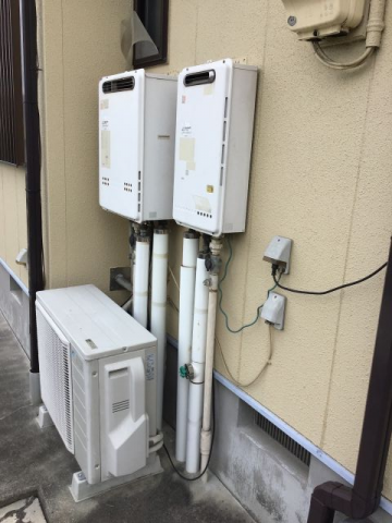 ガス給湯器 交換工事　愛知県名古屋市緑区　GQ-2039WS-1-set-13A - Before