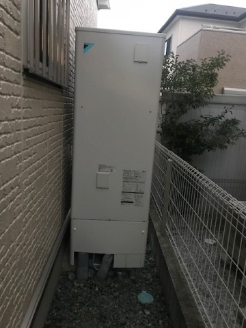 エコキュート交換工事　滋賀県彦根市　EQN37UFV-set