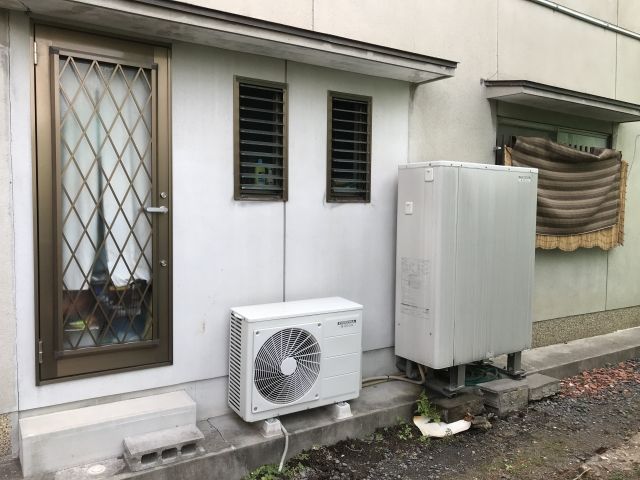 エコキュート交換工事　京都府宇治市　SRT-S374UZ-set - Before