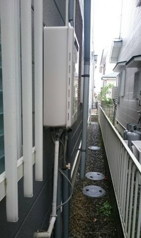 ビルトインガスコンロ ガス給湯器 交換工事　和歌山県紀の川市 - Before