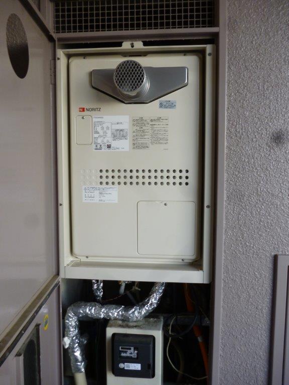 ガス給湯器交換工事　静岡県静岡市清水区　GTH-2044SAWX-T-1-BL-set-13A