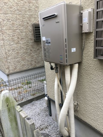 ビルトインガスコンロ ガス給湯器交換工事