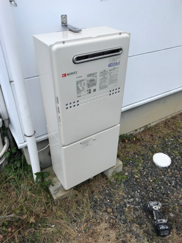 ガス給湯器交換工事　大阪府泉南郡熊取町　GTH-C2449SAWD-2-BL-set-13A