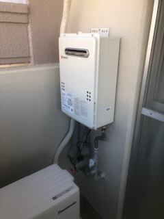 ガス給湯器・トイレ交換工事　愛知県豊橋市　GQ-2039WS-1-set-13A