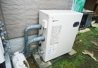 石油給湯器交換工事　福井県鯖江市　OTQ-4701SAY
