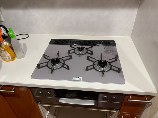 ビルトインガスコンロ交換工事　神奈川県藤沢市　RHS31W23L7RSTW-13A - After