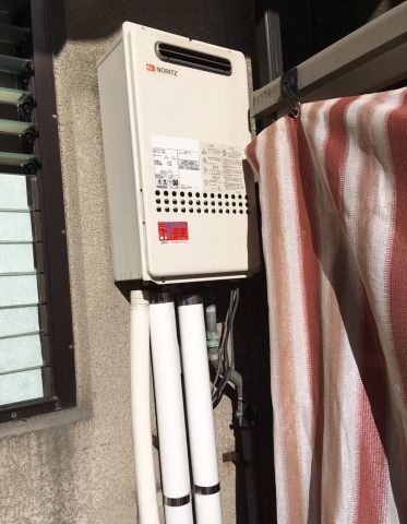 ガス給湯器交換工事　広島県広島市南区　RUJ-V2401W-A-13A - Before