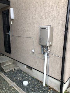 ビルトインガスコンロ ガス給湯器交換工事　静岡県湖西市　RHS31W23L7RSTW-LPG
